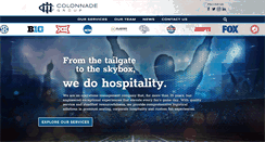 Desktop Screenshot of colonnadegroup.com